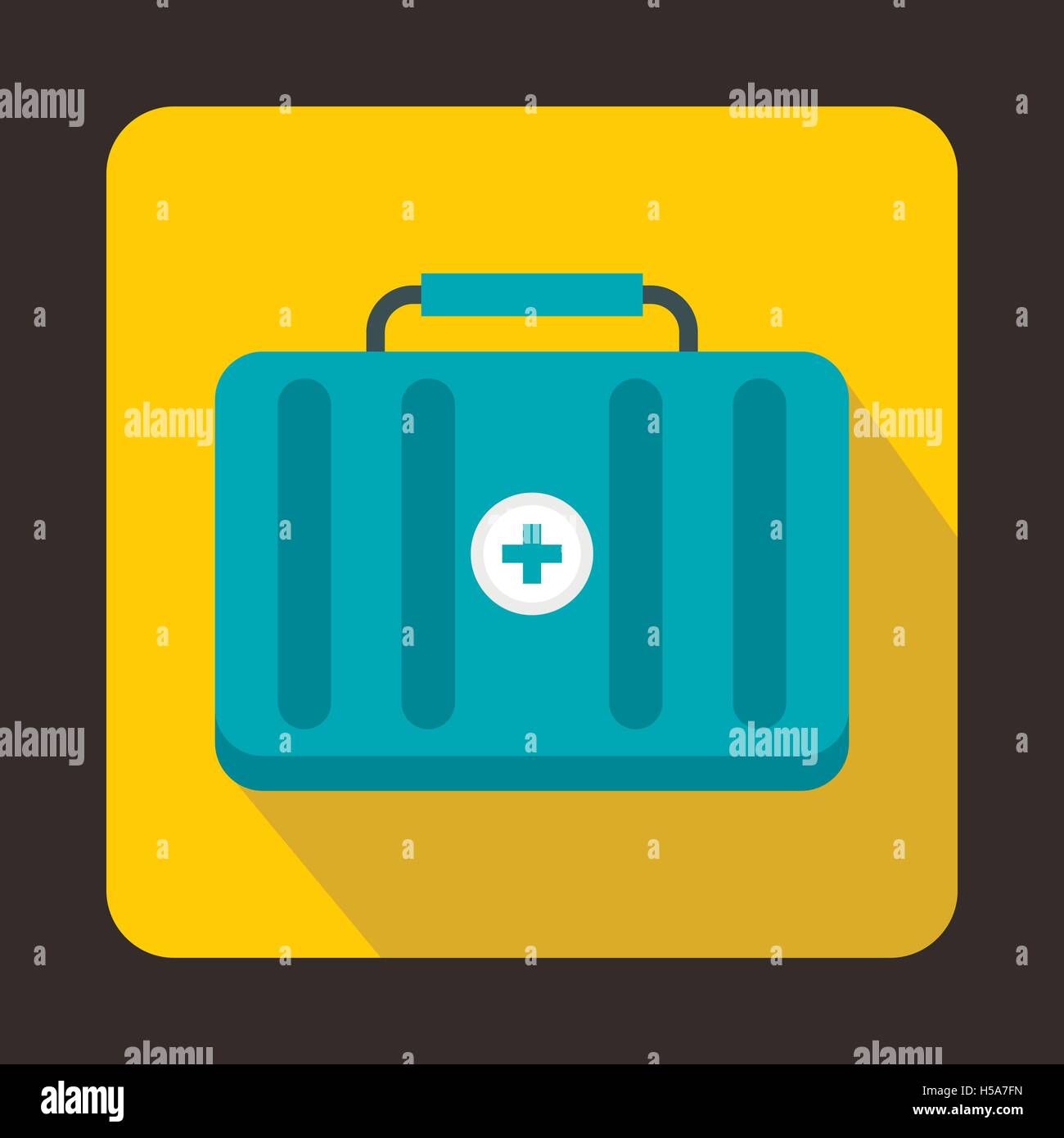 First aid kit icon, flat style Stock Vector Image & Art - Alamy
