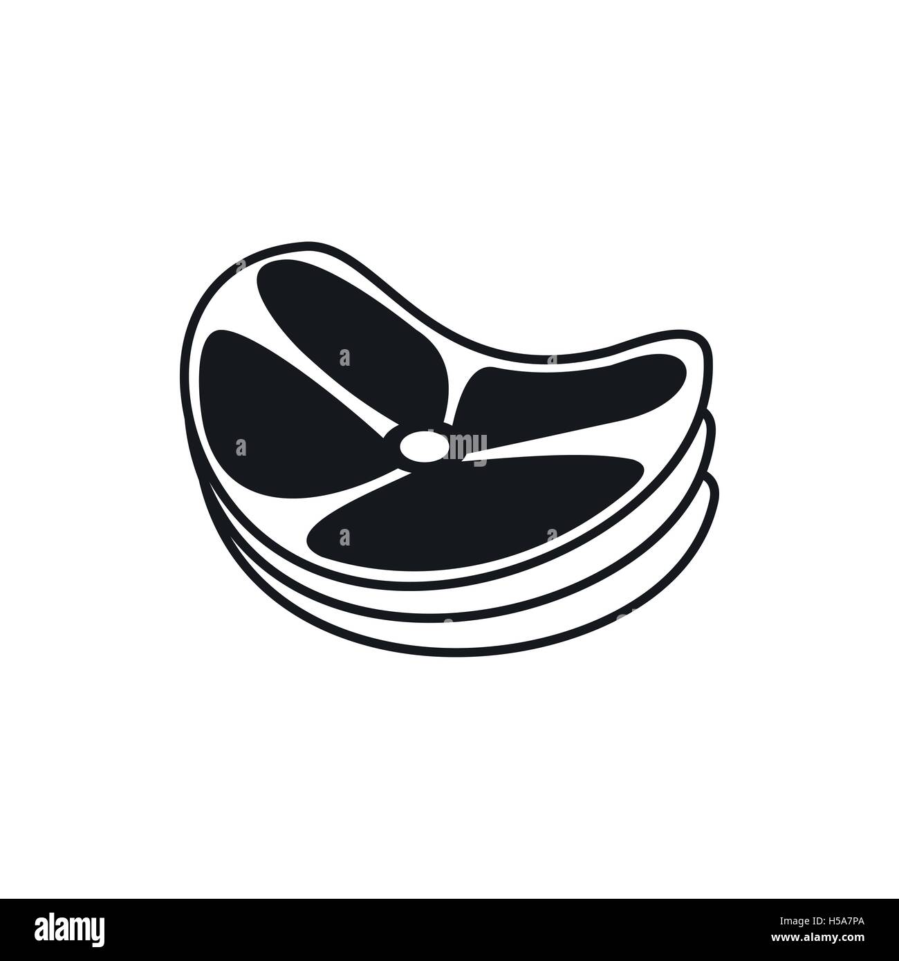 Steak Icon, simple style Stock Vector Image & Art - Alamy