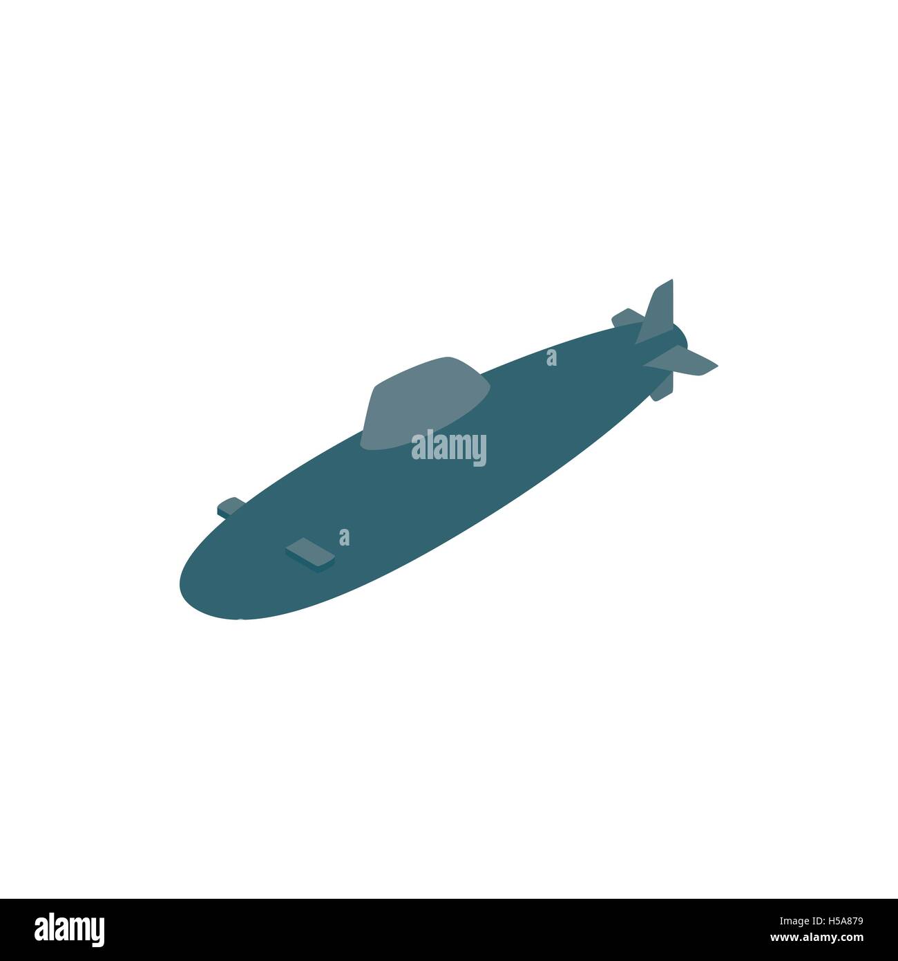 Submarine icon, isometric 3d style Stock Vector Image & Art - Alamy
