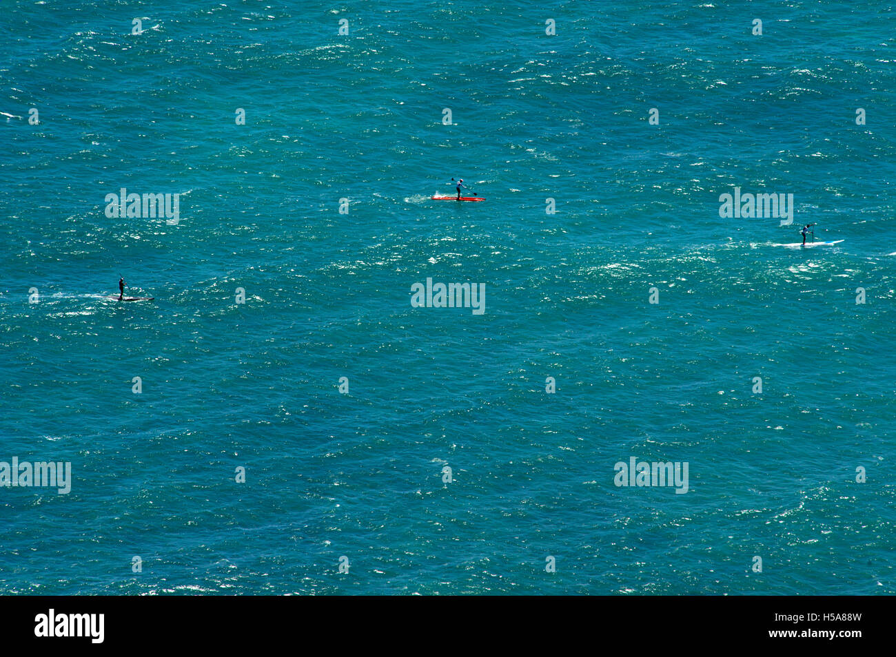 Blue ocean near hawaiian island hi-res stock photography and images - Alamy