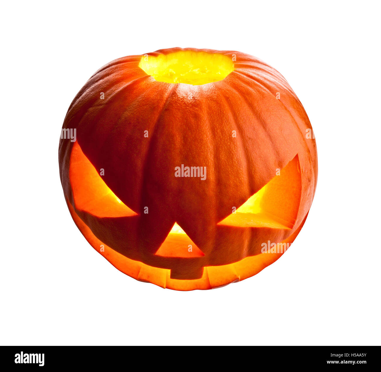 Funny pumpkin halloween Cut Out Stock Images & Pictures - Alamy