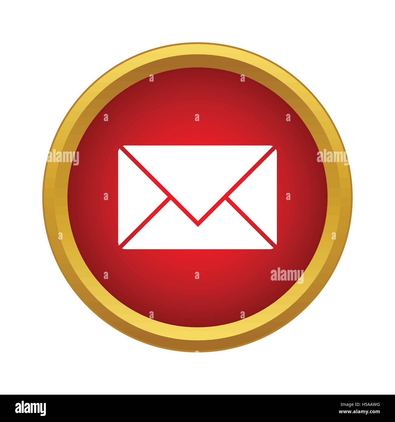 Mail icon, simple style Stock Vector Image & Art - Alamy