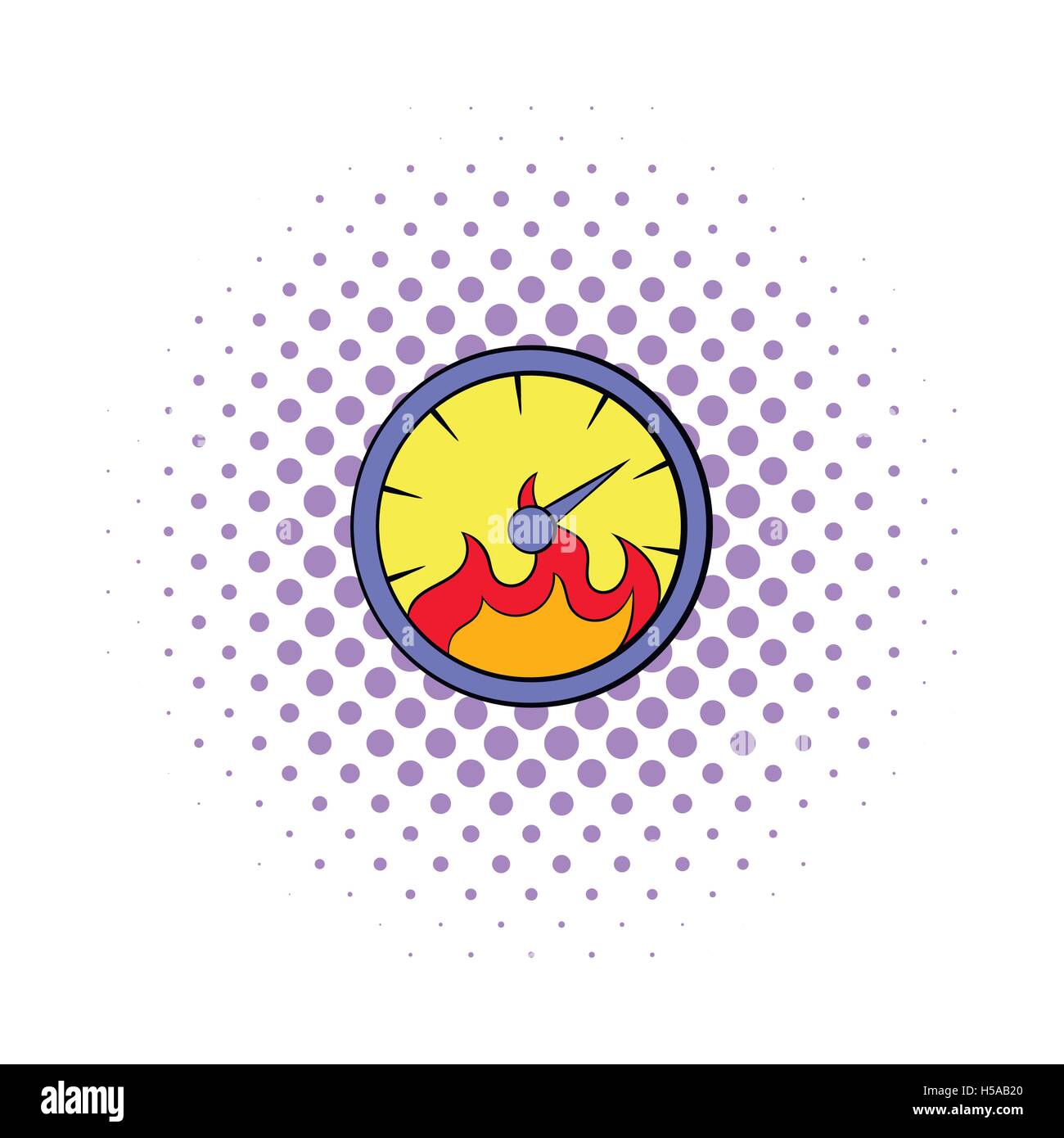Speed design icon, comics style Stock Vector Image & Art - Alamy