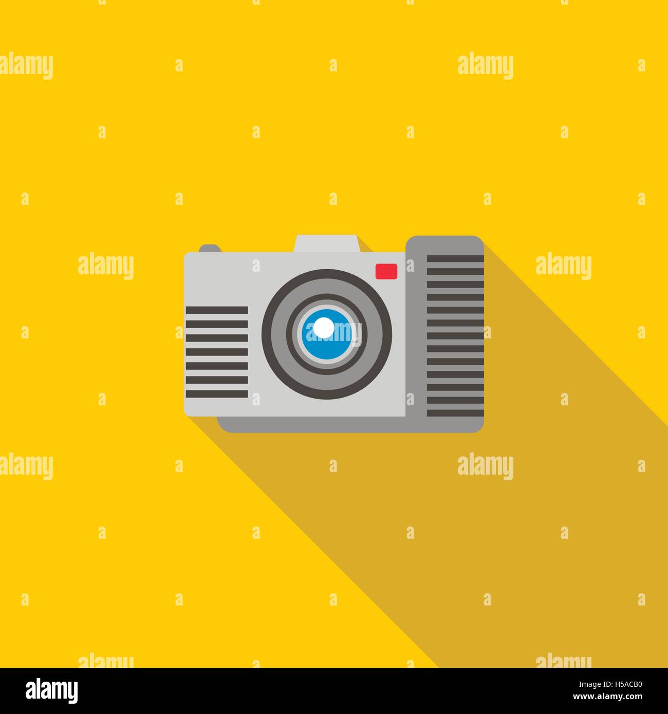Photo camera icon in flat style Stock Vector Image & Art - Alamy
