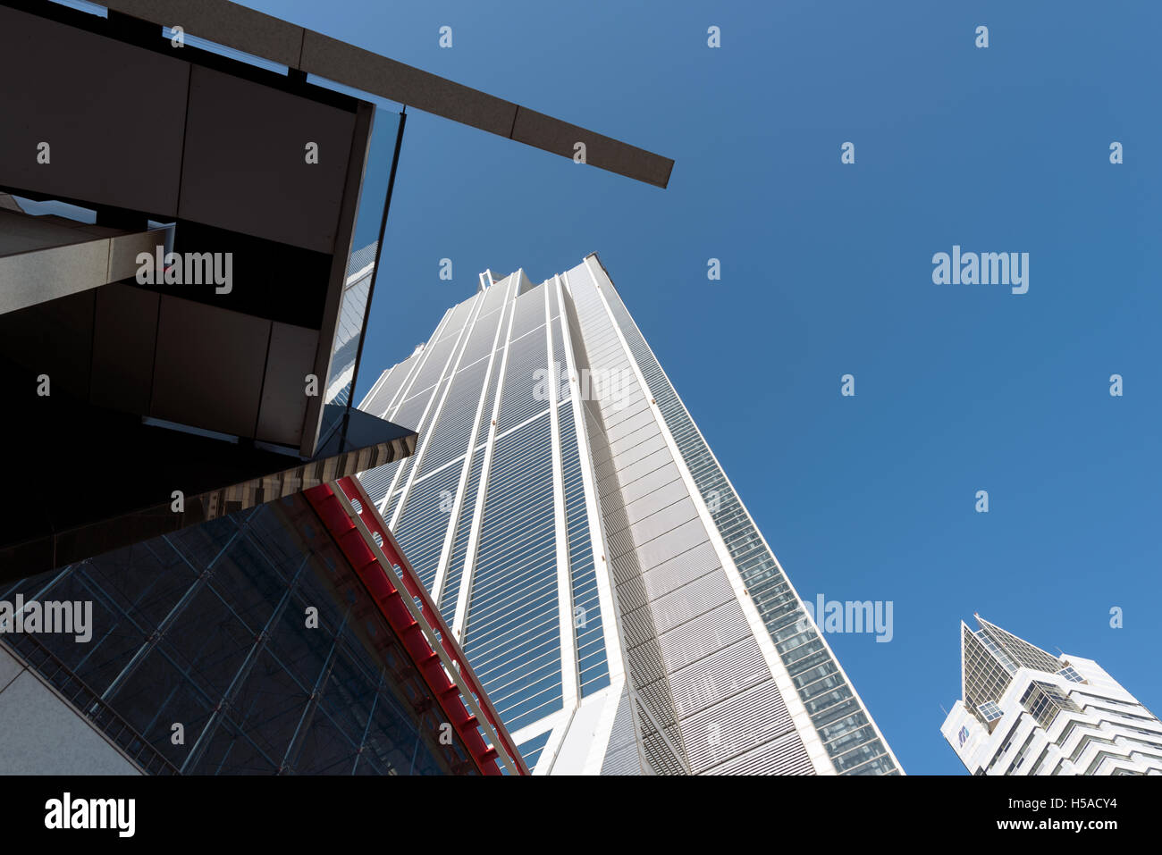 Osaka, Japan – November 30 2015: The Osaka Prefectural Government Sakishima Building, or Cosmo Tower. Stock Photo