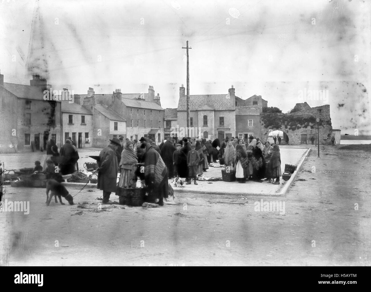 Fish Market, Galway Stock Photo Alamy