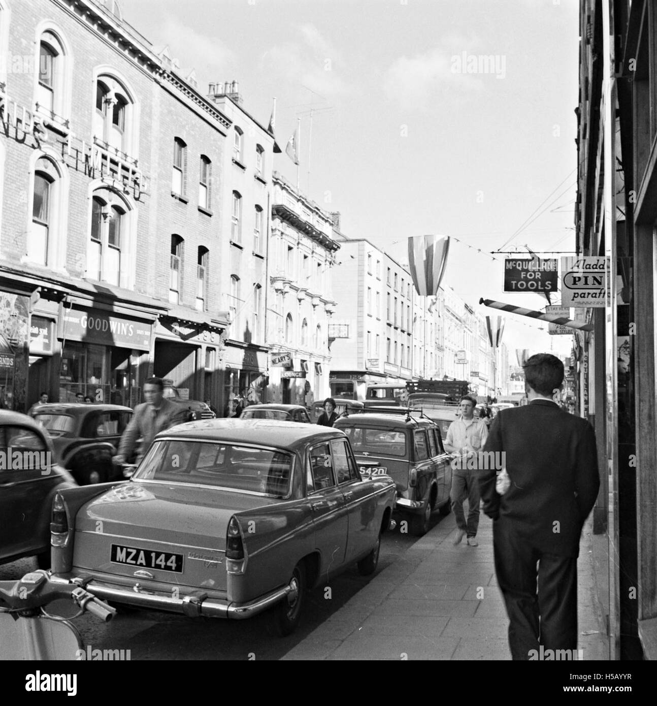 Capel Street, Dublin at 9.30 am Stock Photo Alamy