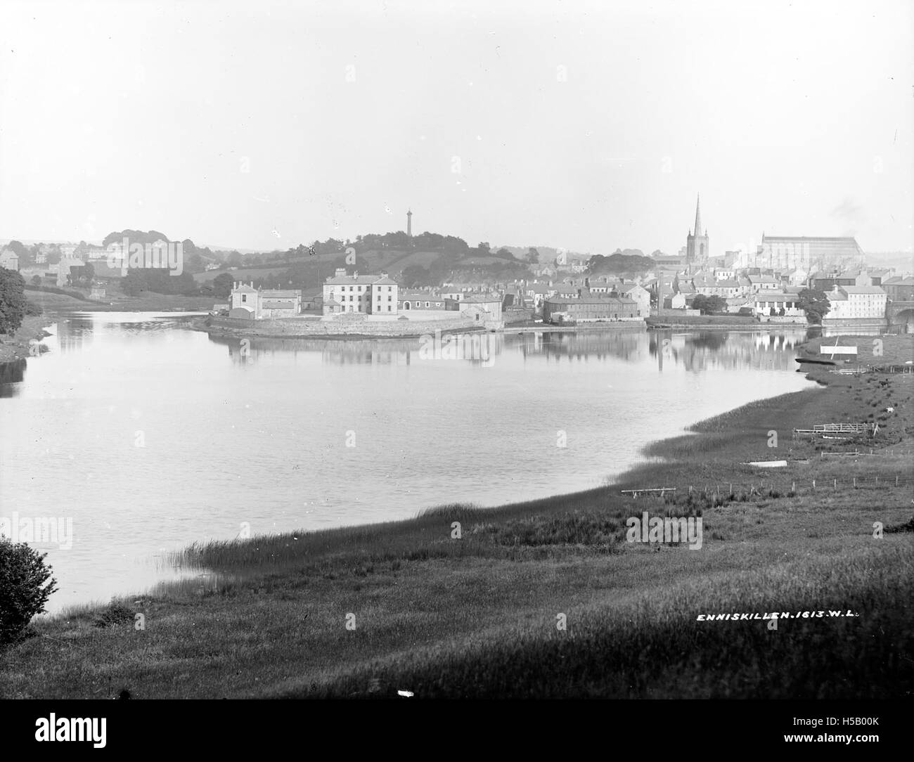 Enniskillen, Co. Fermanagh, late 19th century Stock Photo Alamy