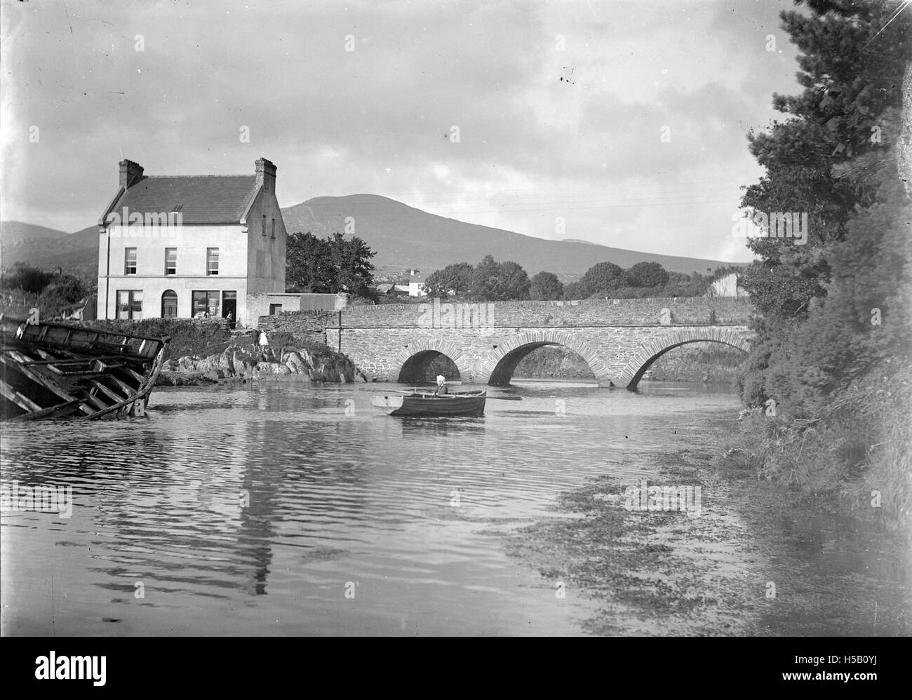 9 Brandy Hall Bridge CastletownBerehaven Stock Photo Alamy