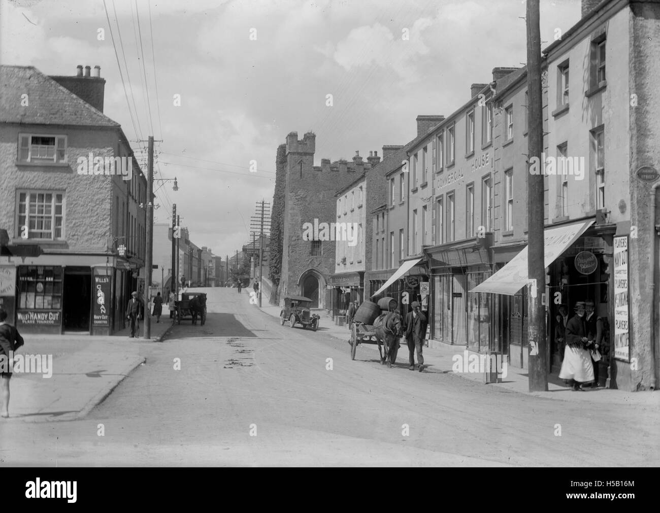 2 Street (running over bridge) Athy, Co. Kildare Stock Photo Alamy