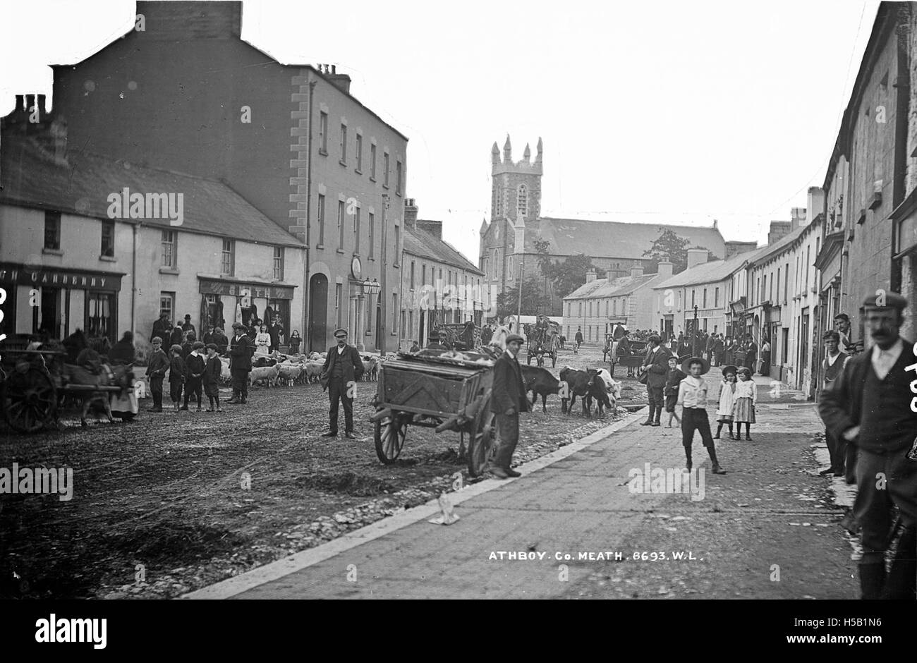 4 Athboy, Co. Meath Stock Photo
