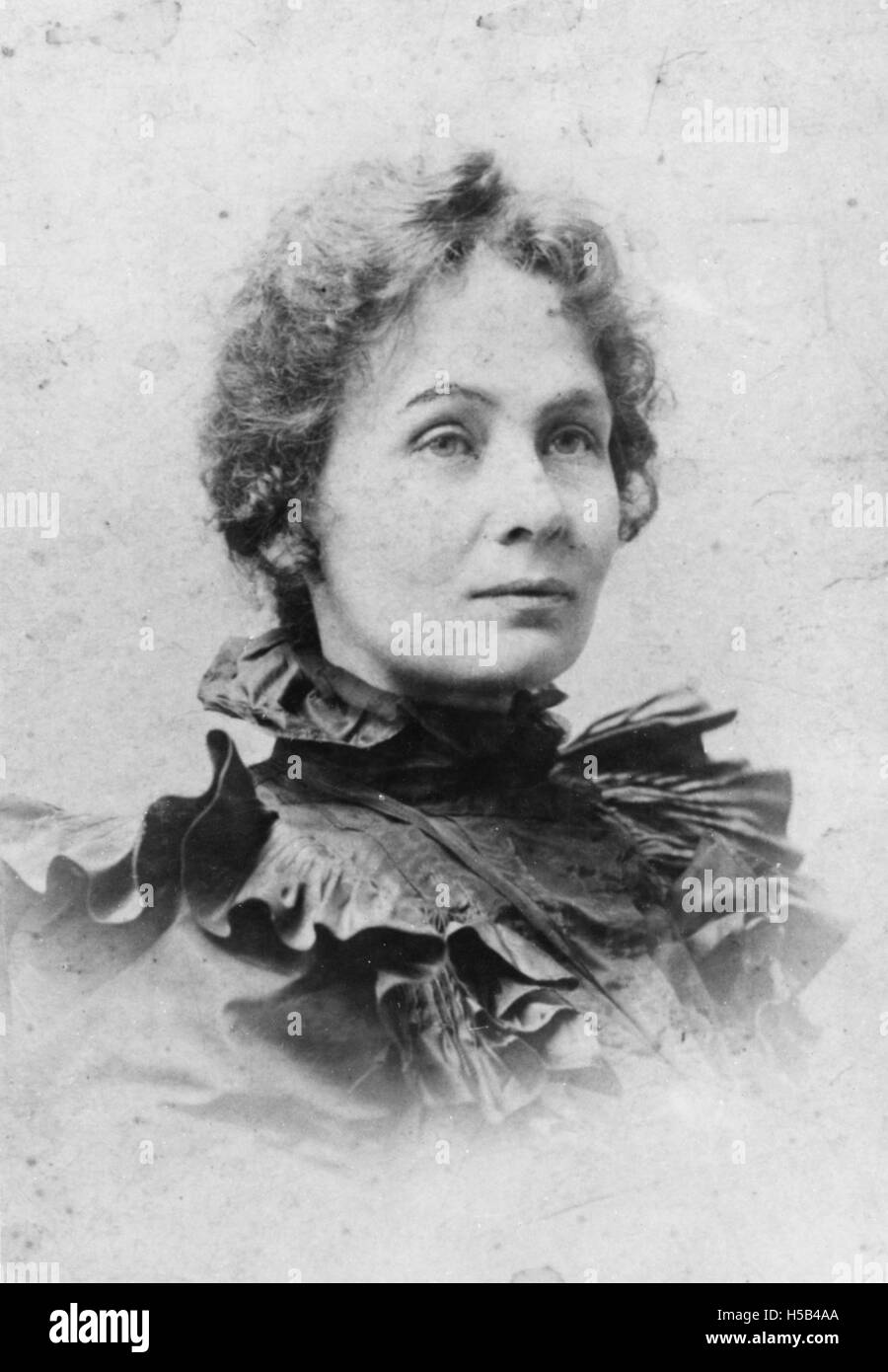 Emmeline Pankhurst, c.1880s. Stock Photo