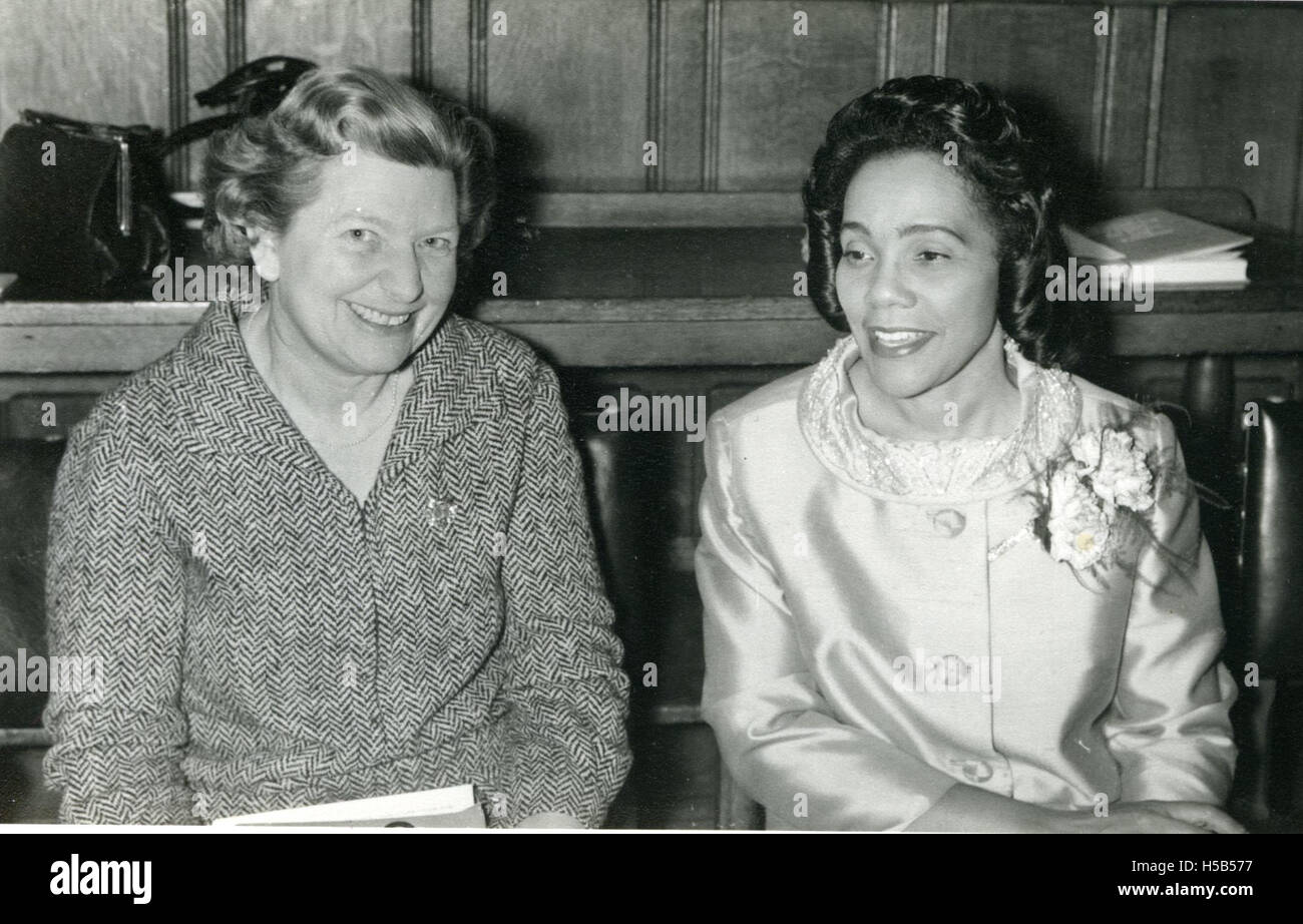 Coretta Scott King was a prominent American civil rights leader and the ...