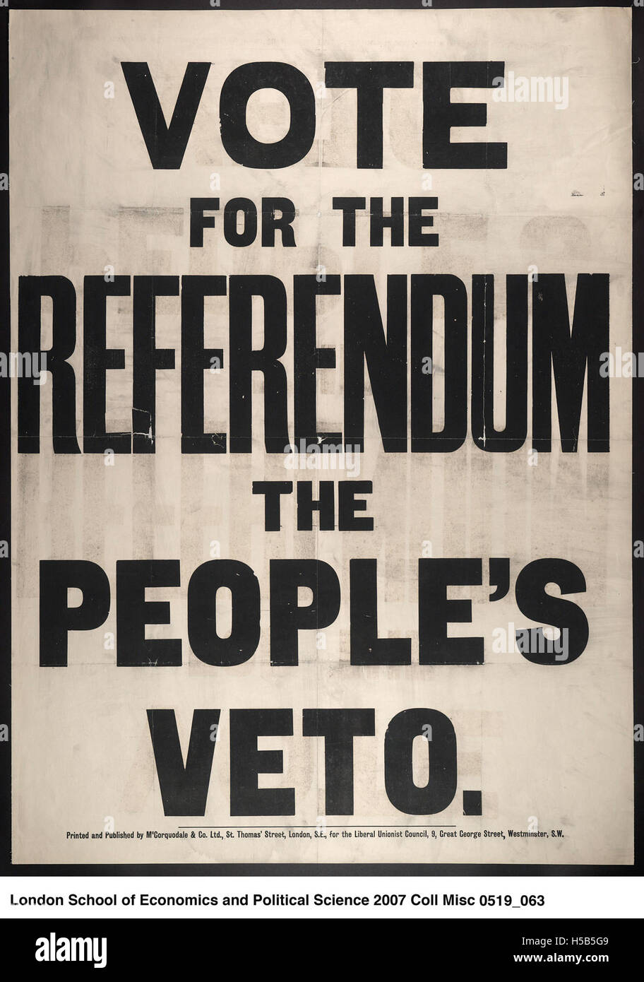Referendum process hi-res stock photography and images - Alamy