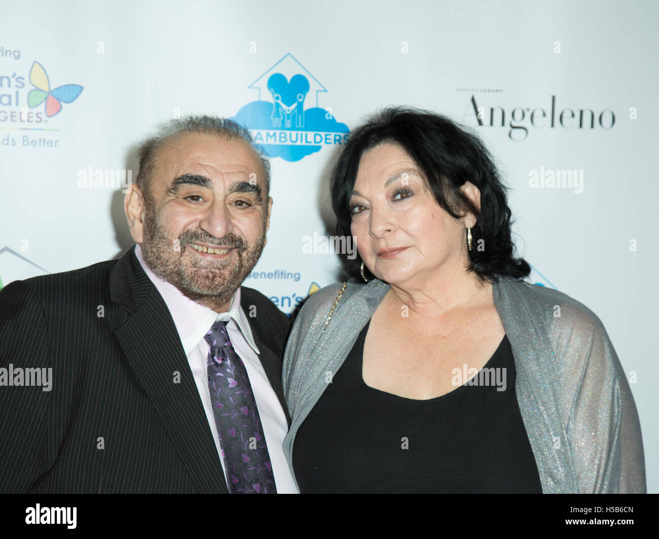 Ken Davitian and a guest attend Brighter Future for Children Gala at Taglyan Complex on March 3