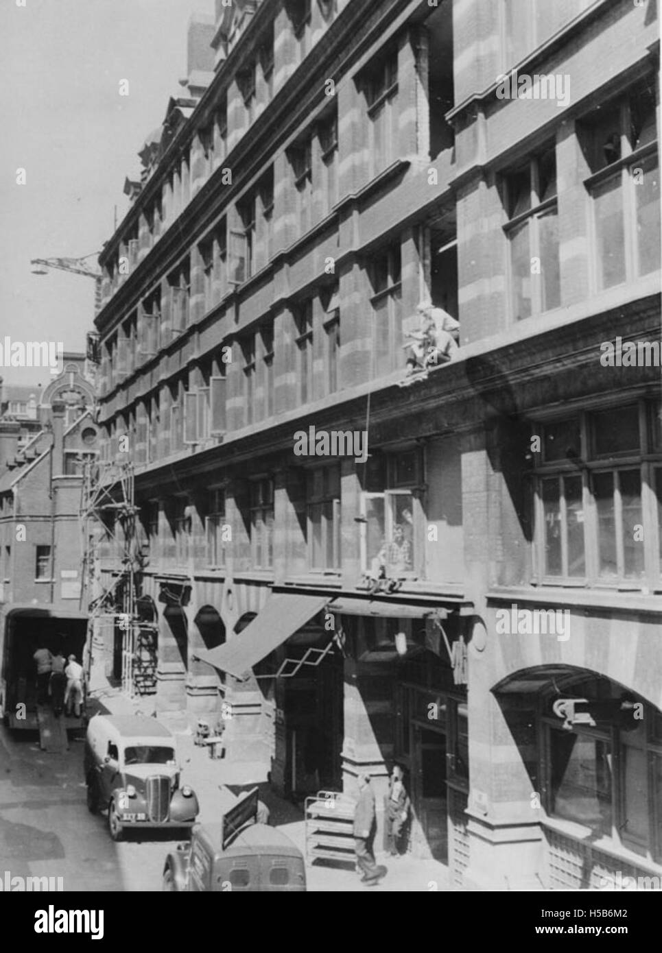 St Clements Building during the conversion for LSE use, 1960 Stock