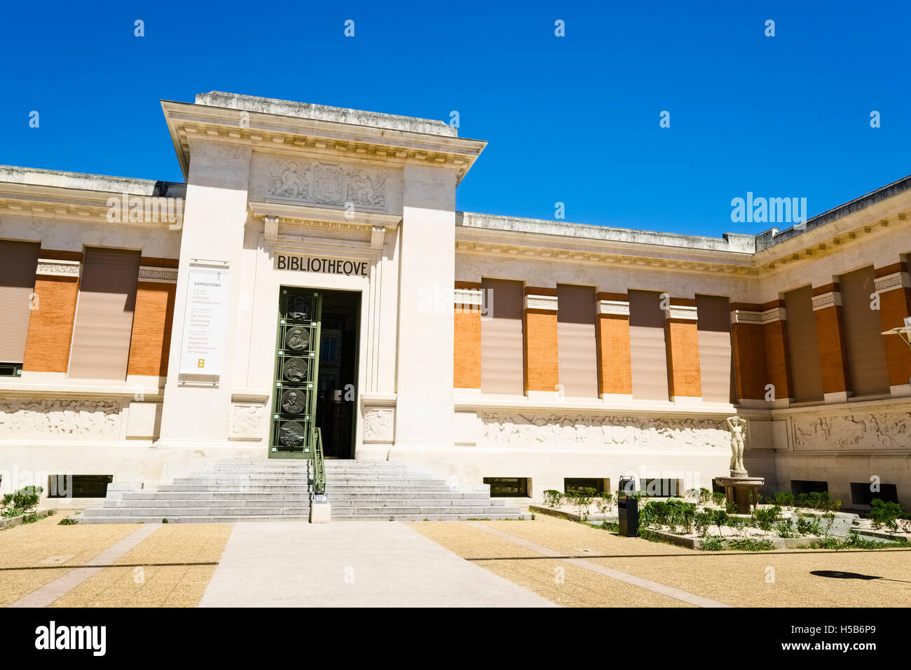 Library in Toulouse, France Stock Photo