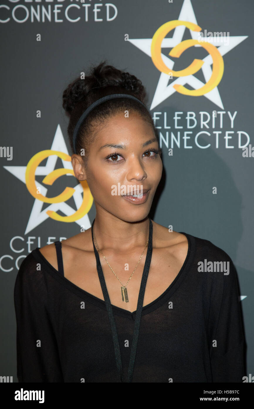 Moniece Slaughter attends Celebrity Connected Luxury Gifting Suite