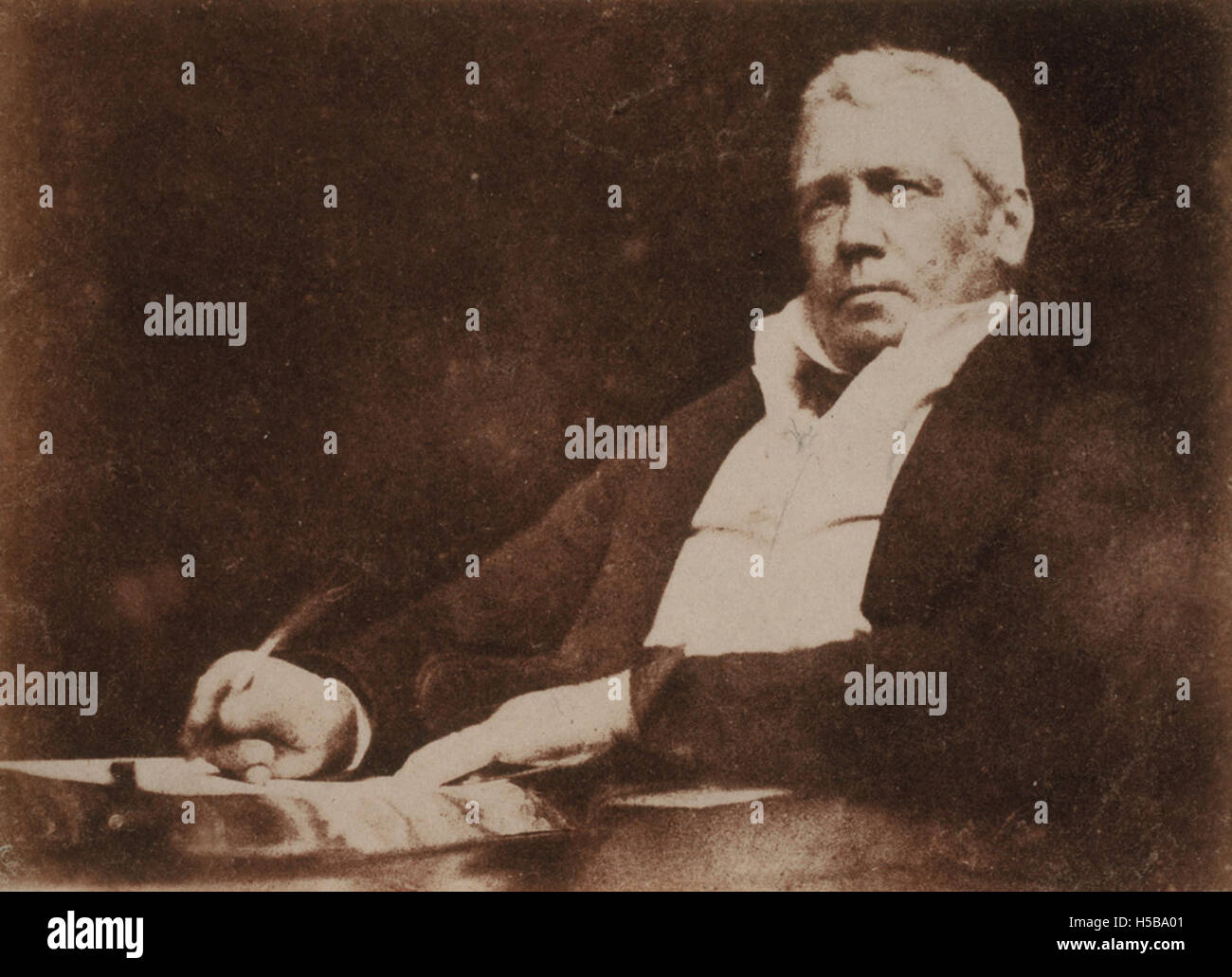 Samuel Aitken, a bookseller and close associate of the renowned Scottish philosopher Thomas Carlyle, is depicted in this historical reference. His role in literary history and his association with Carlyle are noted. Stock Photo