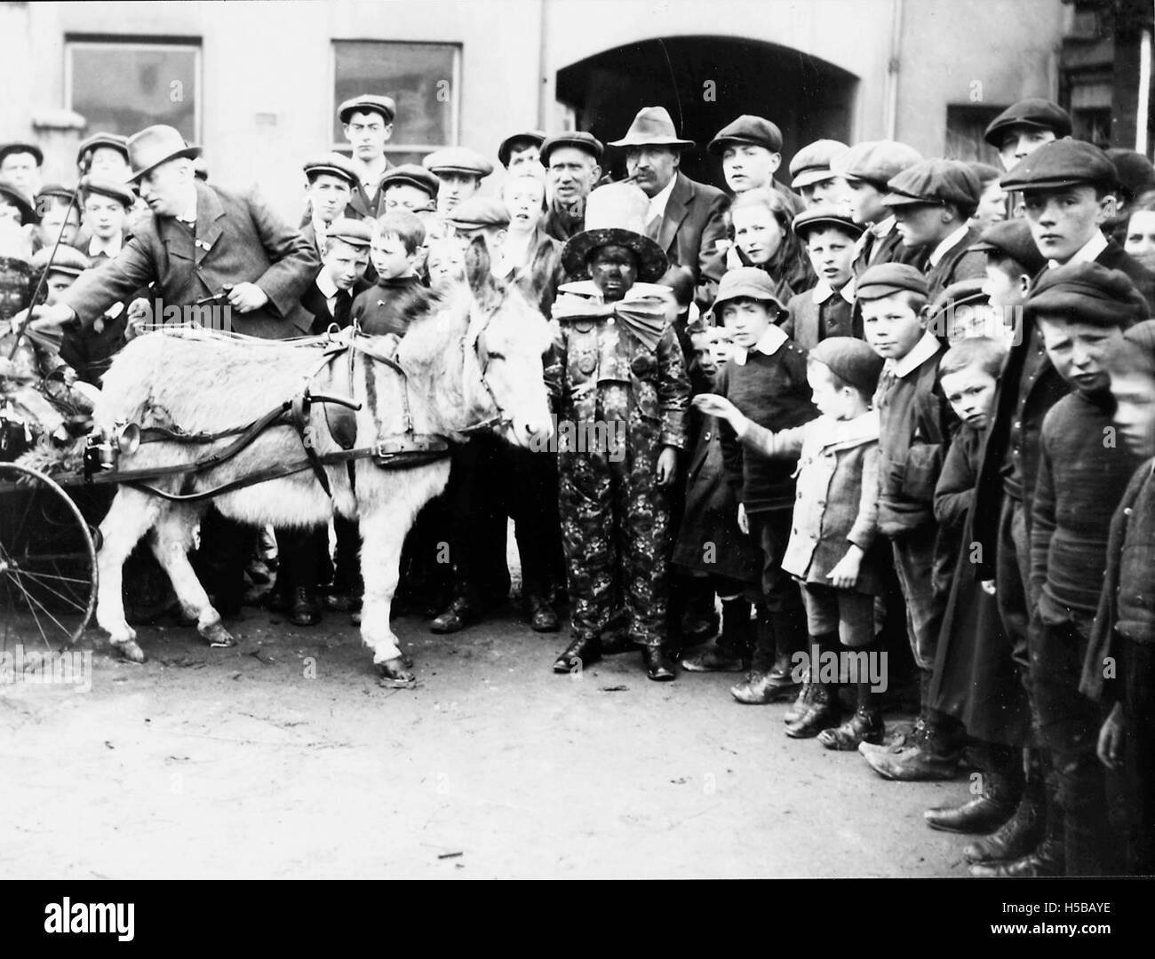 Donkey during Black and White Stock Photos & Images - Alamy