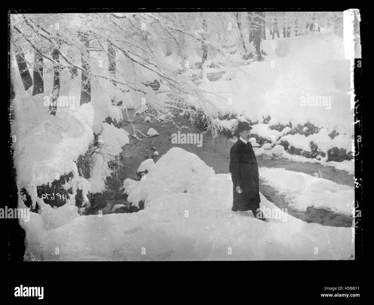 The Folly, Armagh, in snow Stock Photo Alamy