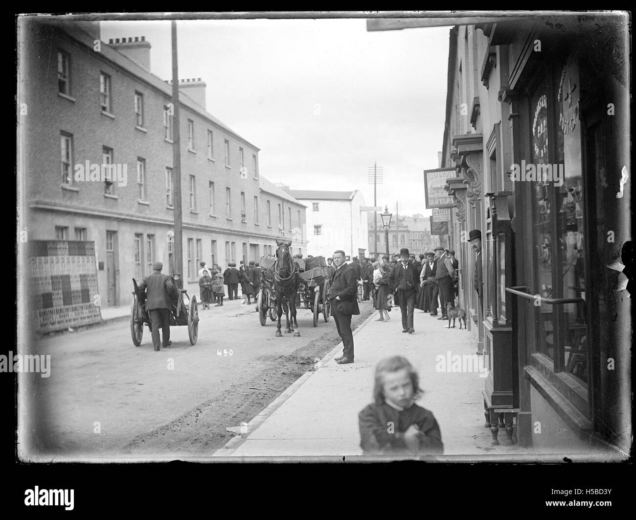 Railway Street, Strabane Stock Photo Alamy