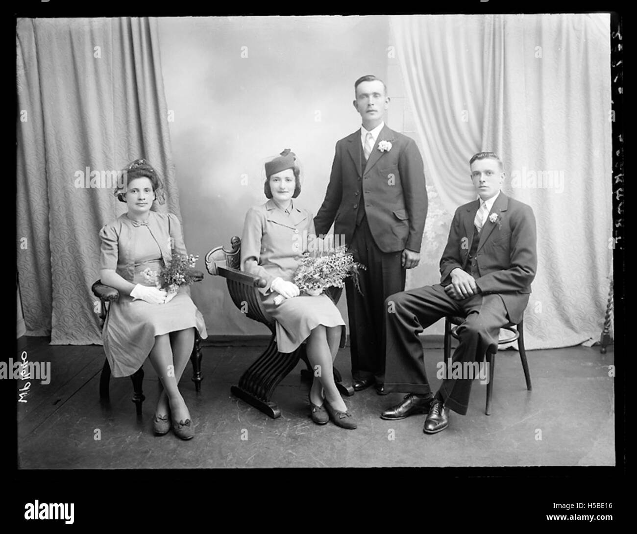 A historic photograph of Lockhart, Texas, depicting the town's ...