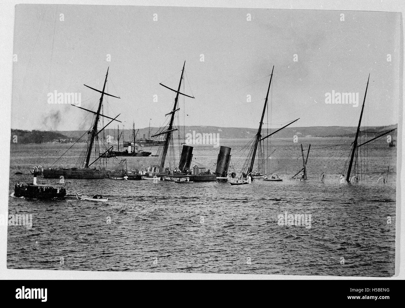 Sinking of the SS AUSTRAL 1882 Stock Photo - Alamy