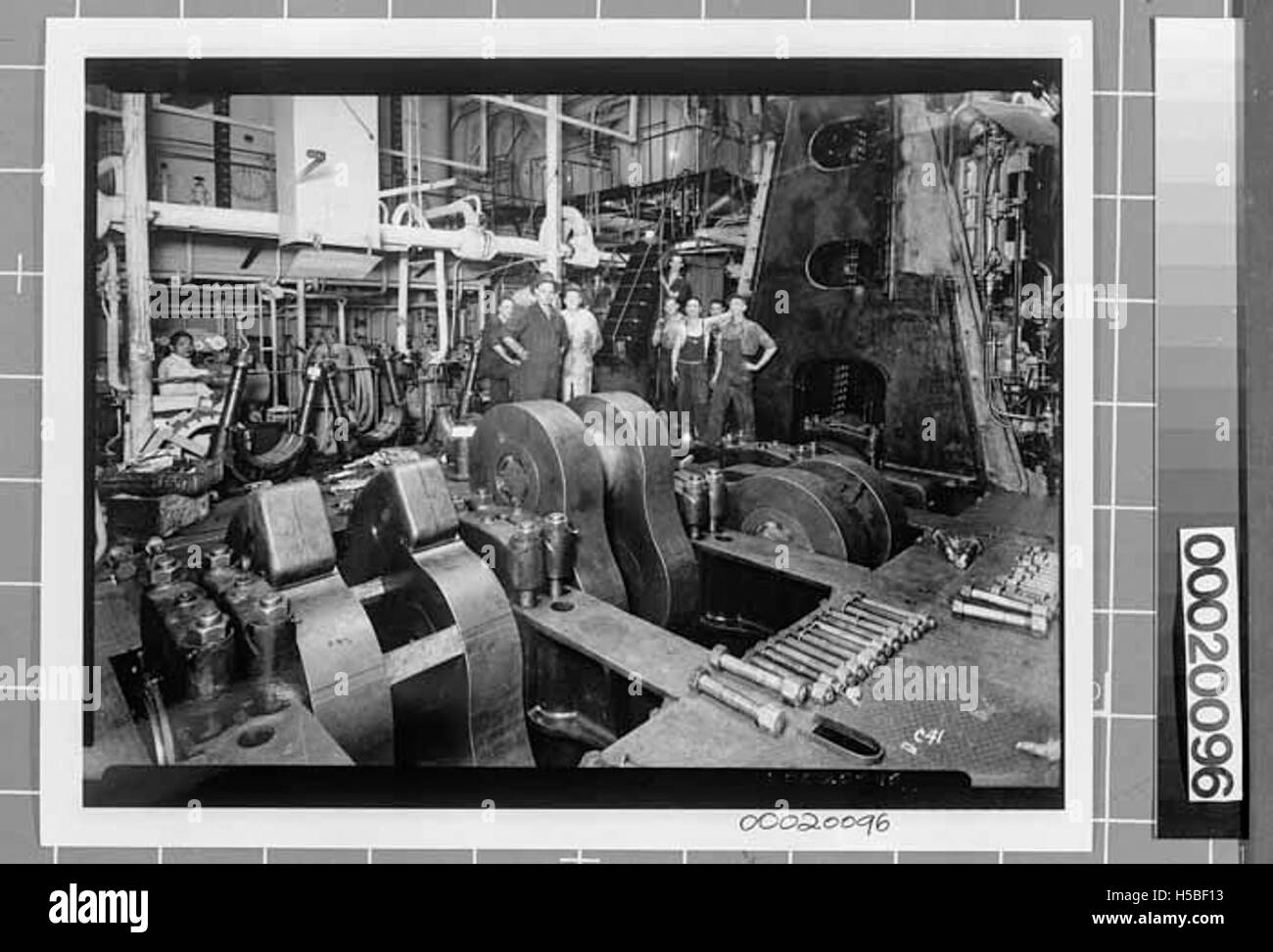 Ss Triadic Engine Room Stock Photo 123799119 Alamy