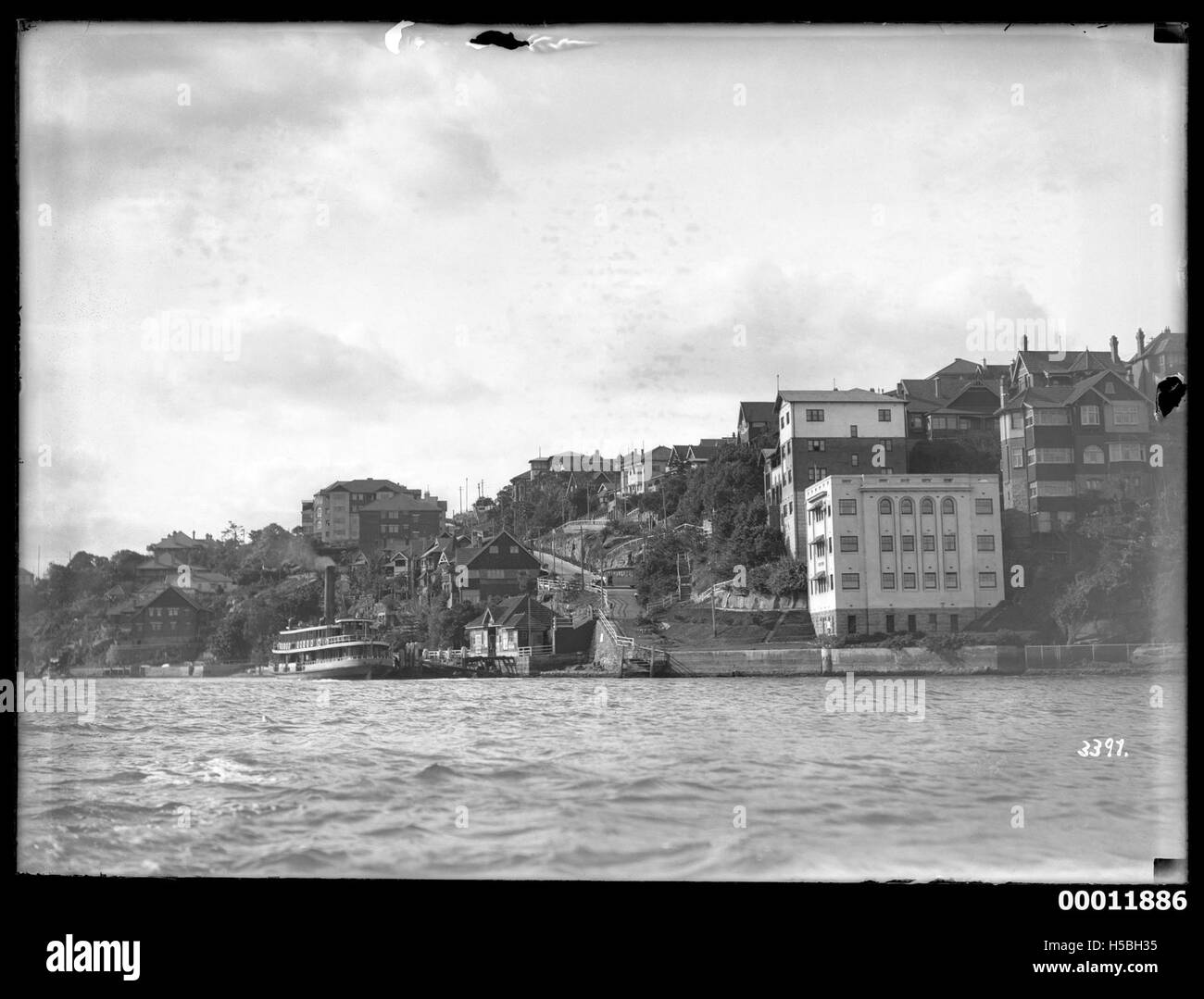 Ferry wharf at Musgrave Street, Mosman, Sydney Stock Photo Alamy