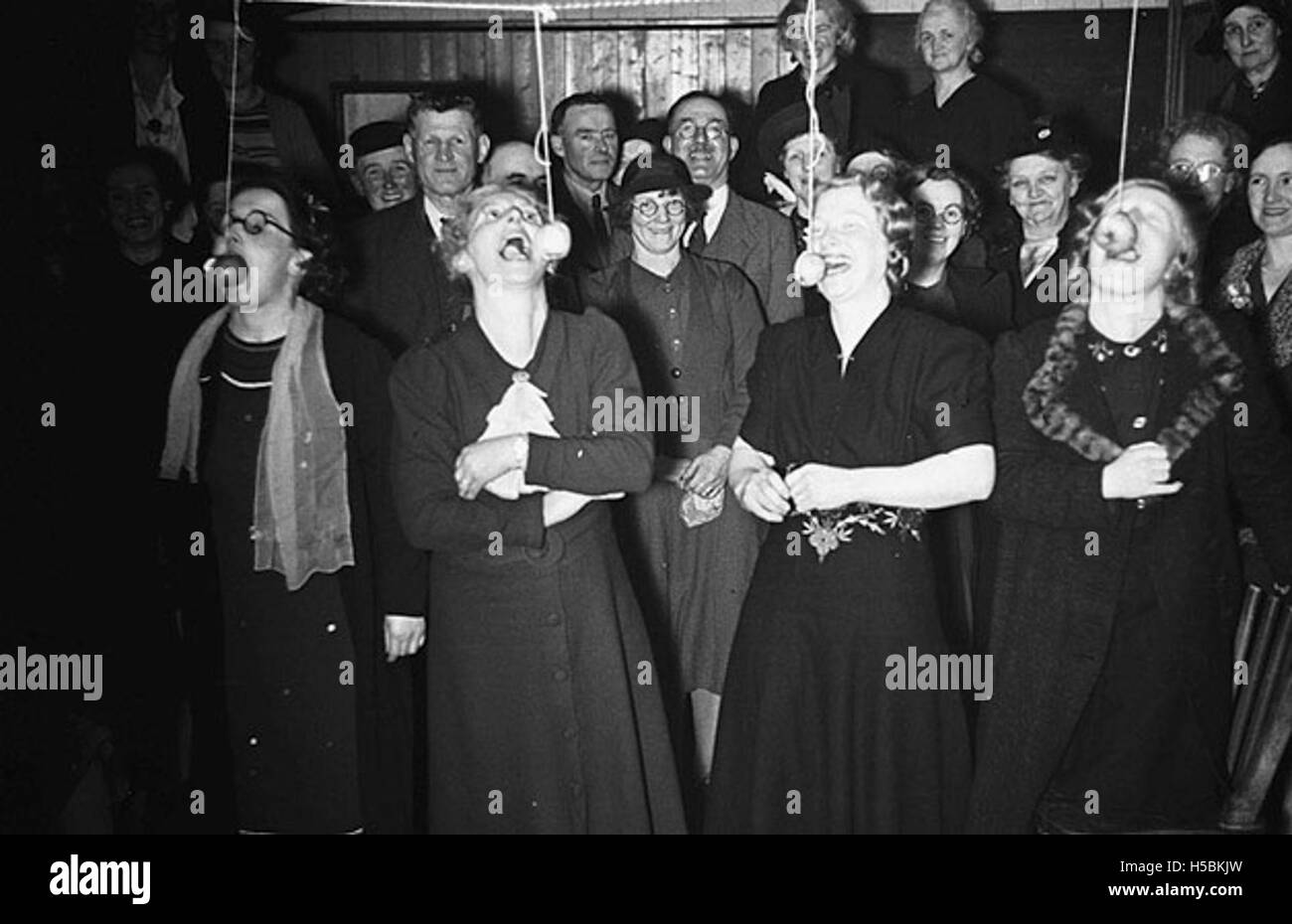 Llanbrynmair Village Hall Leap Year Party Stock Photo Alamy