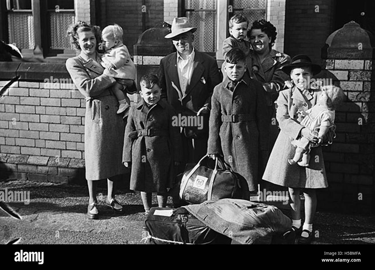 The McGrath family emigrated from Wrexham, Wales, to Canada in 1948