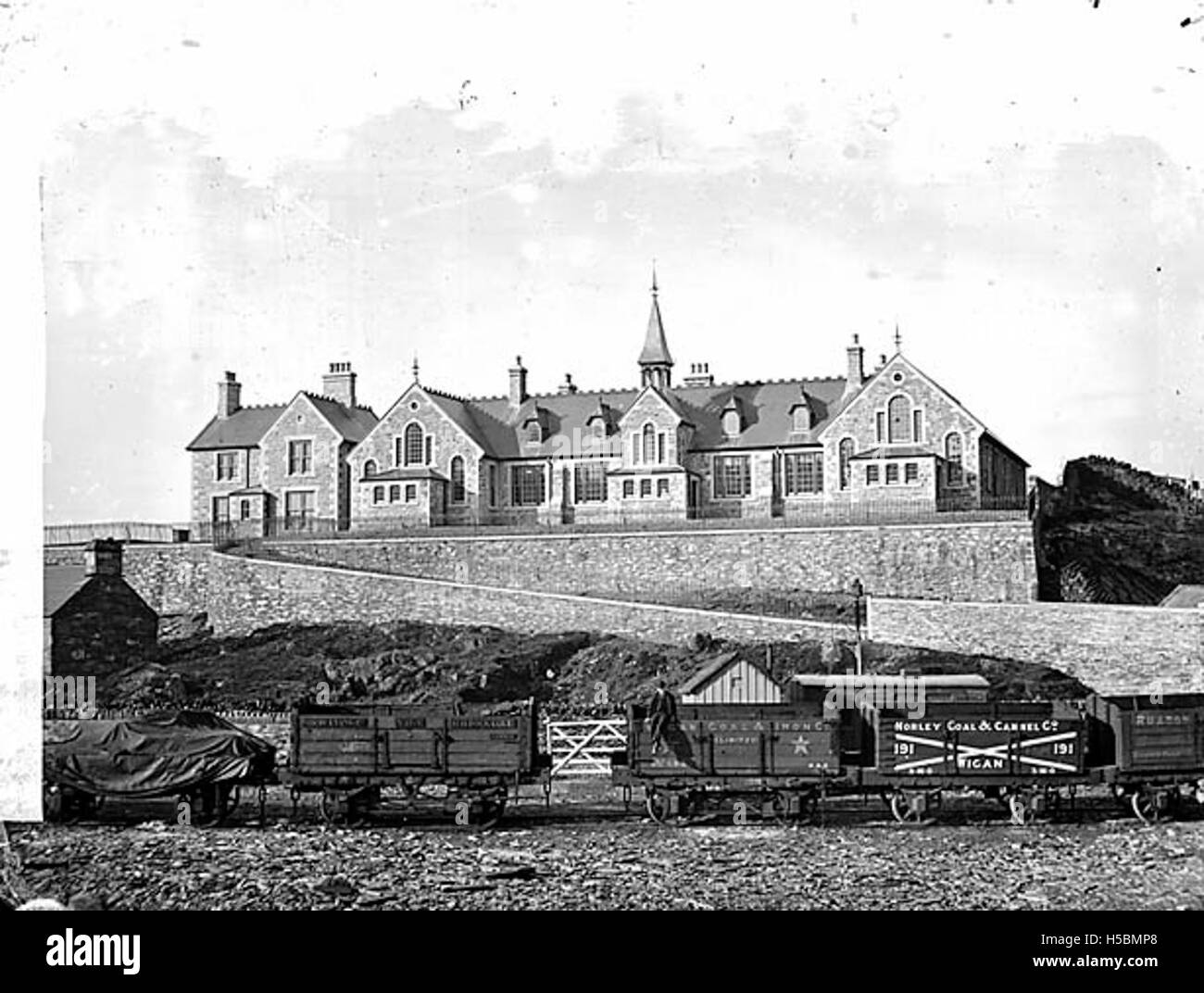 Glanypwll School, Blaenau Ffestiniog Stock Photo Alamy