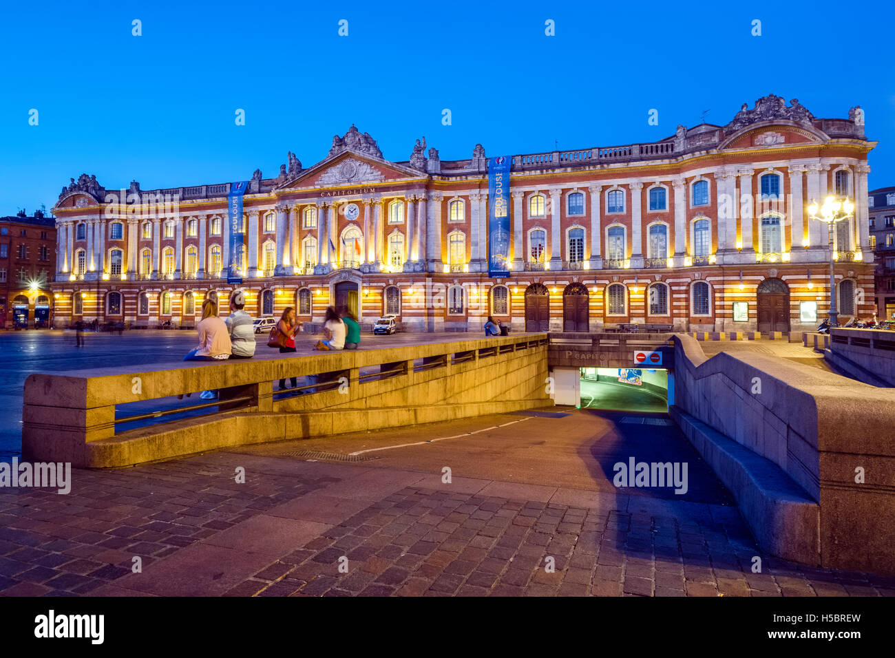 Town hall Le Capitole, Toulouse, France Stock Photo