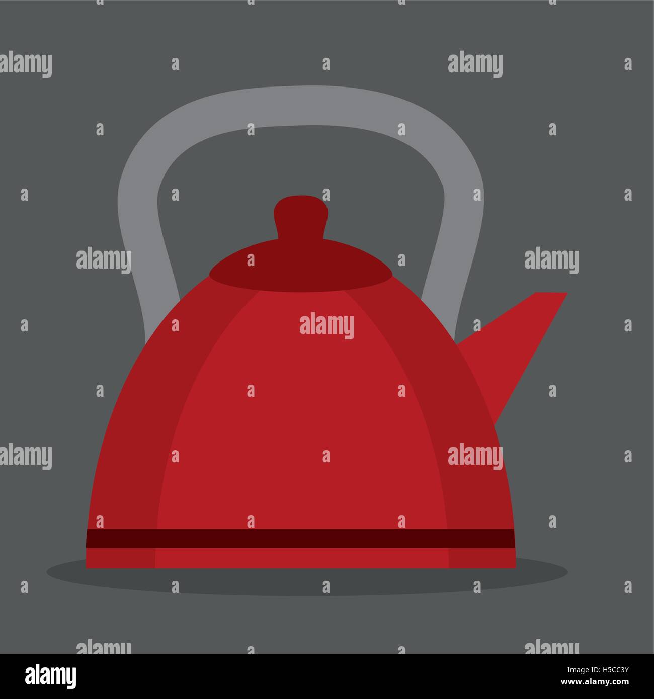 Kettle of Coffee shop design Stock Vector Image & Art Alamy