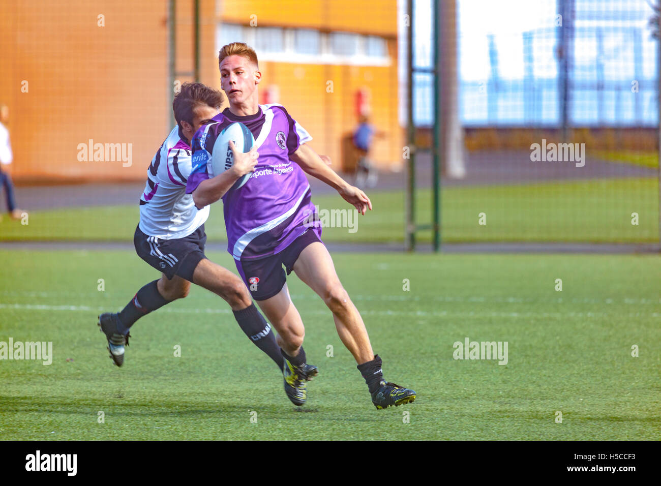 male adult rugby match Stock Photo Alamy