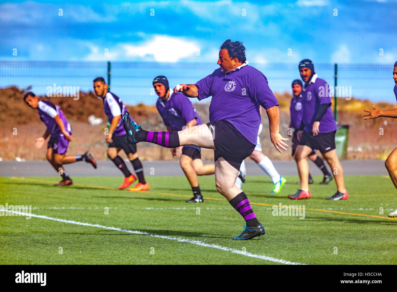 male adult rugby match Stock Photo - Alamy