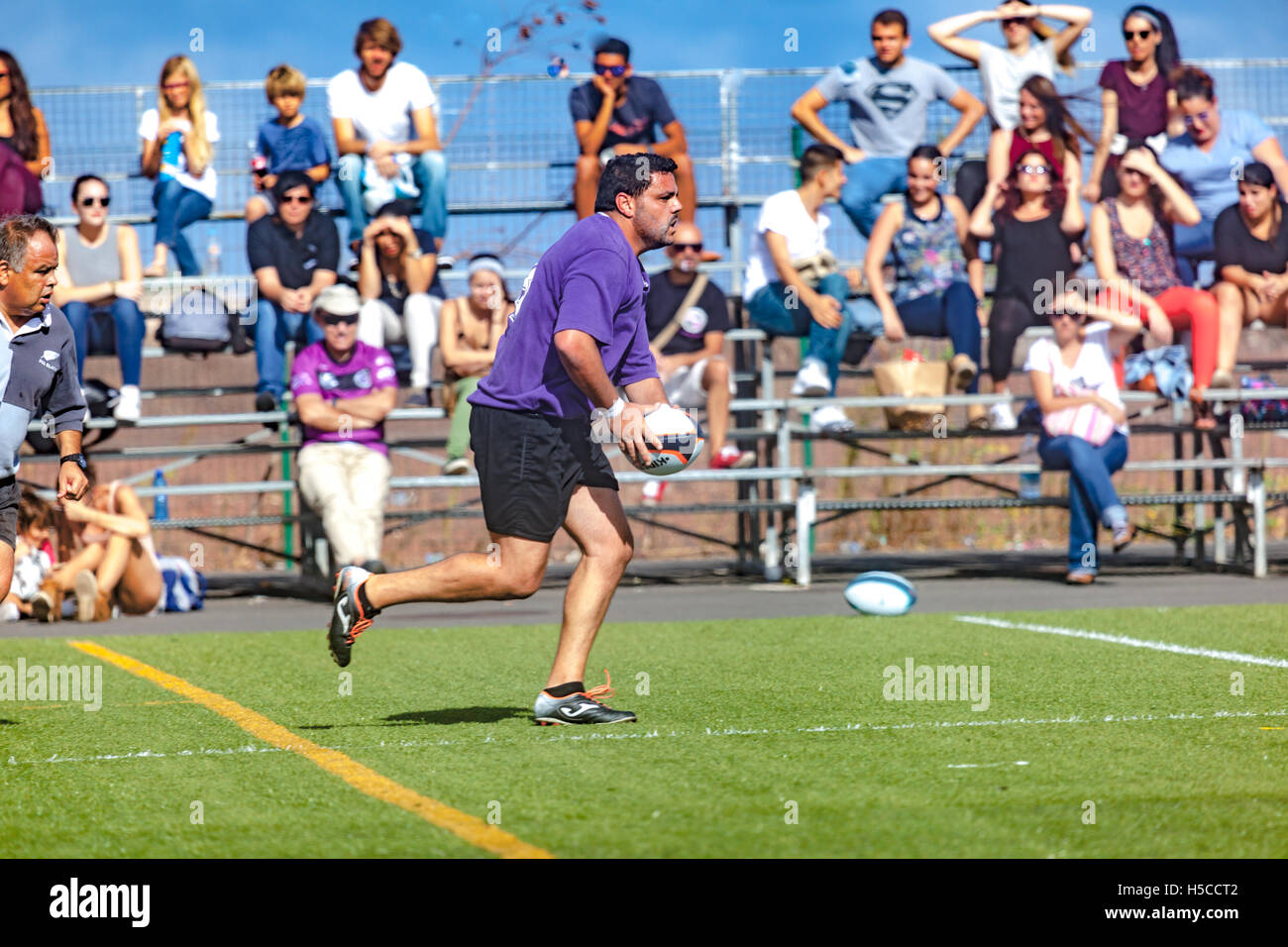 male adult rugby match Stock Photo - Alamy