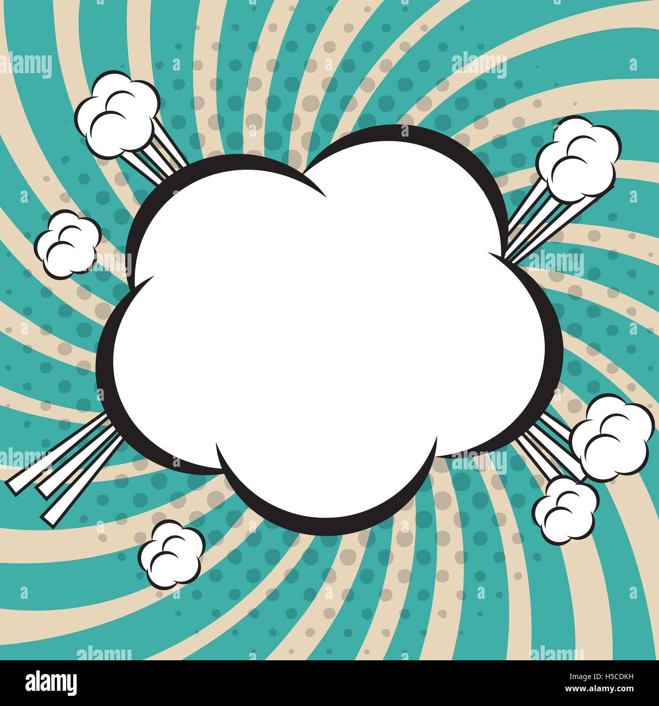 Retro and Pop art bubble design Stock Vector Image & Art - Alamy