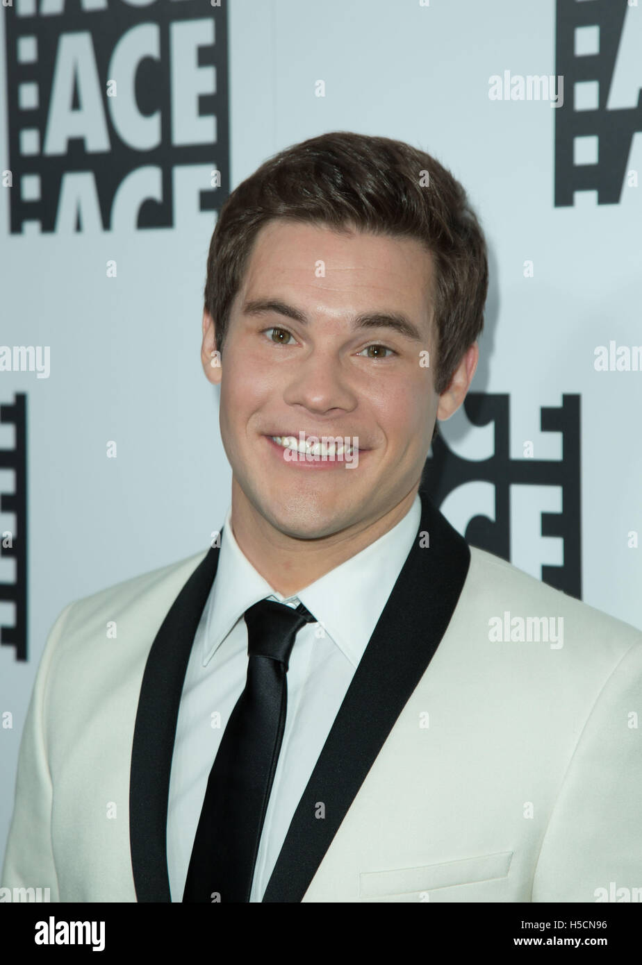 Adam DeVine attends 66th Annual ACE Eddie Awards at The Beverly Hilton hotel on January 29, 2015