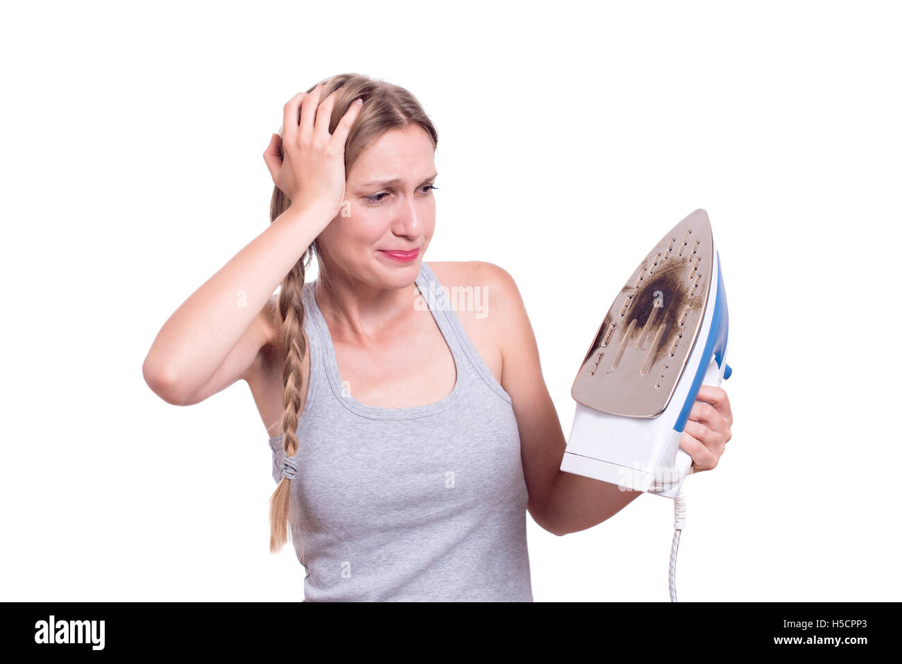 Burnt clothes, ironing hires stock photography and images Alamy