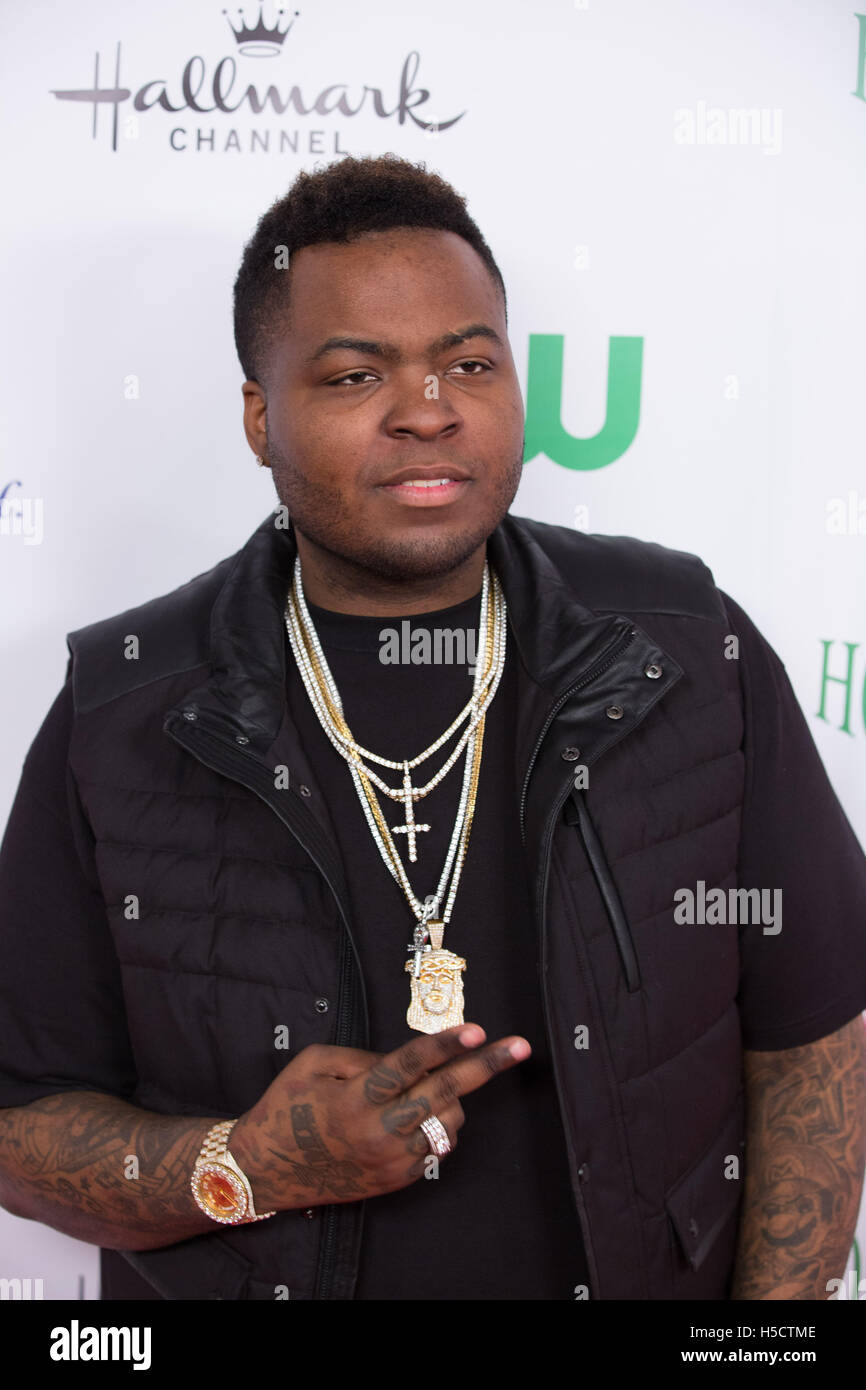 Sean Kingston attends The 84th Annual Hollywood Christmas Parade “The Magic of Christmas” - Featuring Marine Toys for Tots Foundation on November 29, 2015 in Hollywood, California, USA Stock Photo