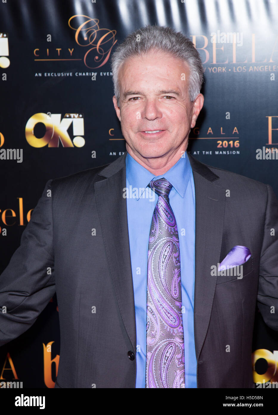 Tony Denison attends the 2016 City Gala Fundraiser at The Playboy Mansion  on February 15, 2016 in Los Angeles, California Stock Photo - Alamy