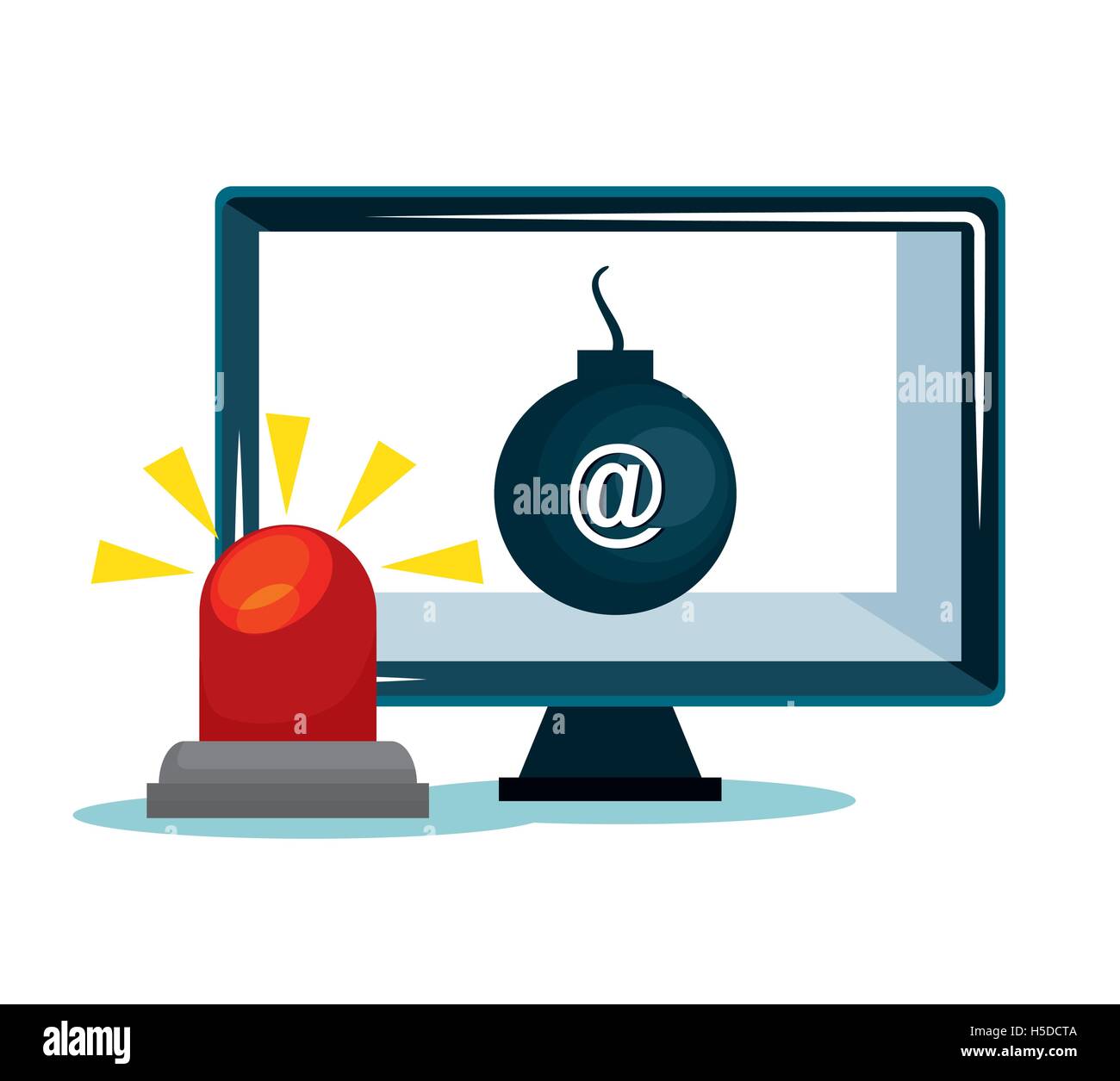 security system data alert design Stock Vector Image & Art - Alamy