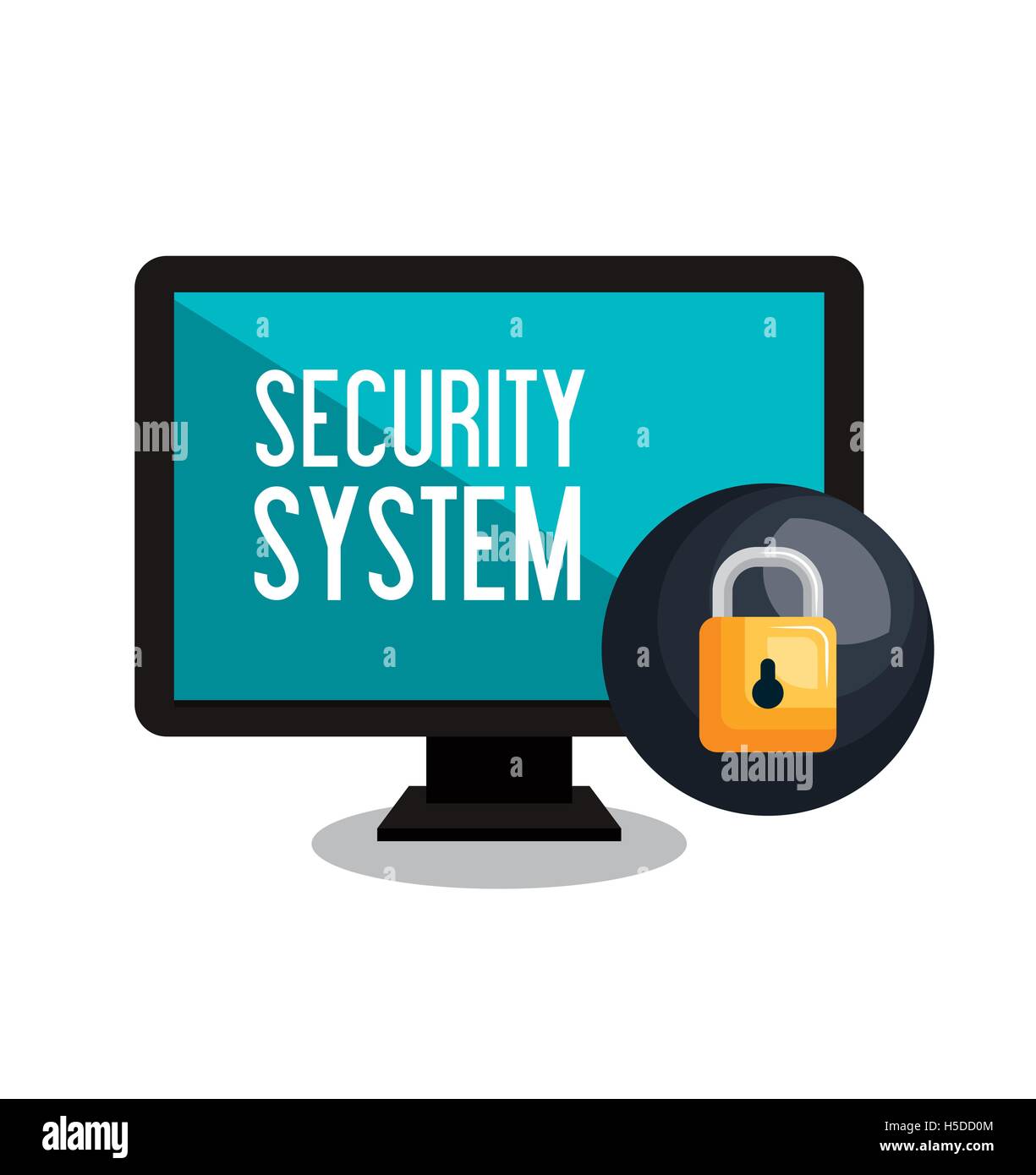 laptop security laptop system Stock Vector Image & Art - Alamy