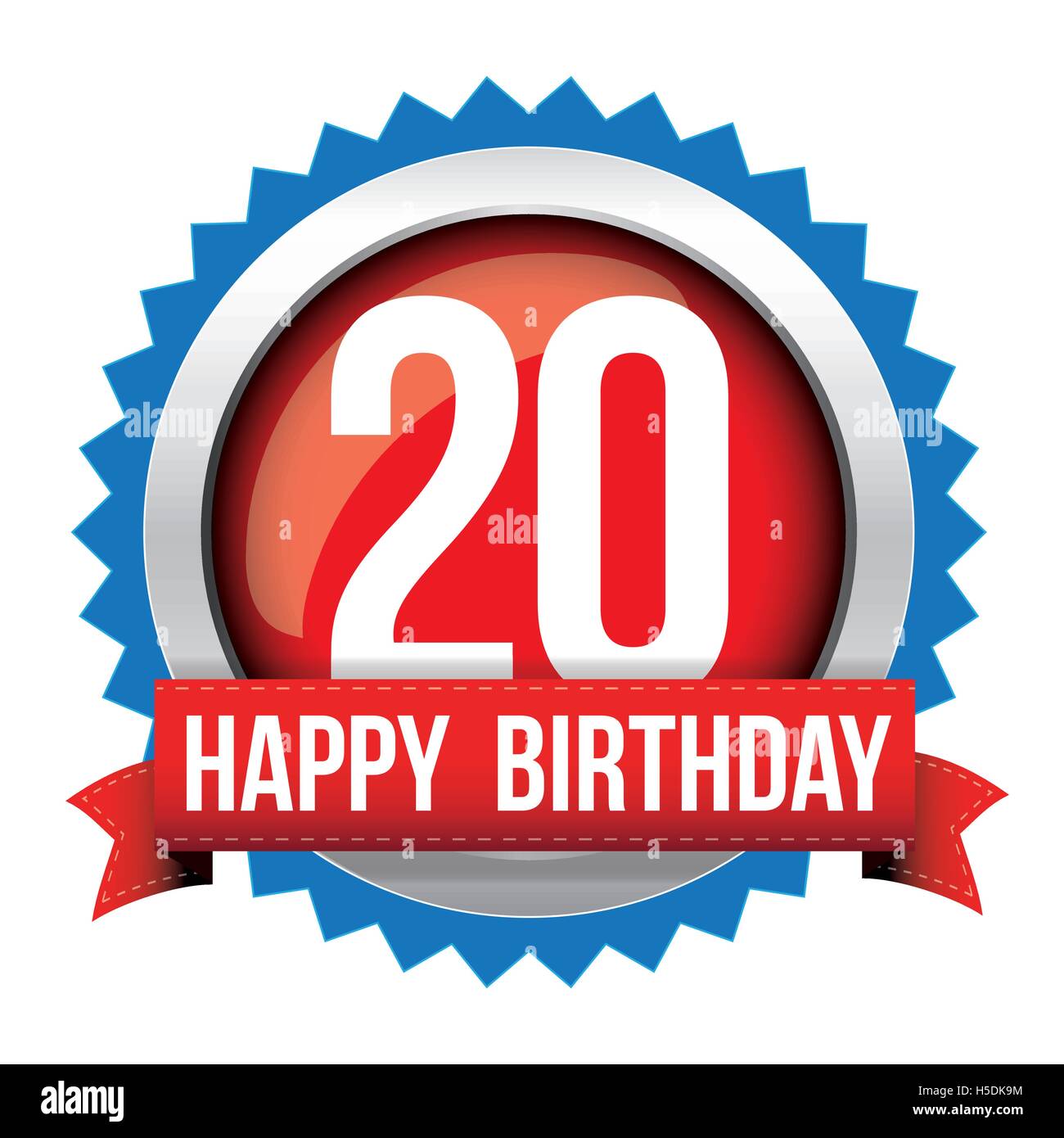 20th birthday Cut Out Stock Images & Pictures - Alamy