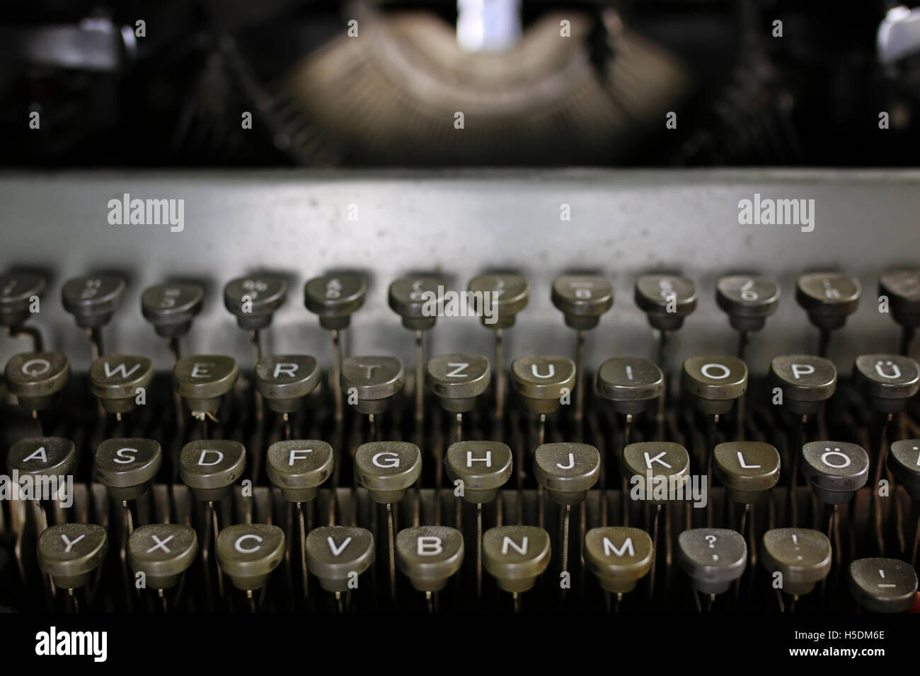 retro typewriter letter Stock Photo Alamy