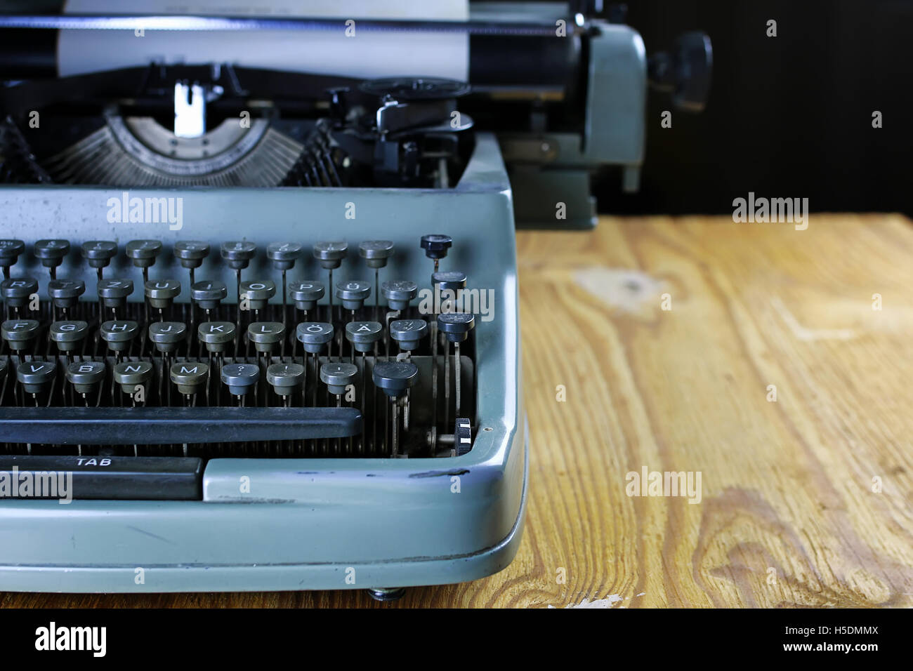 retro typewriter letter Stock Photo Alamy