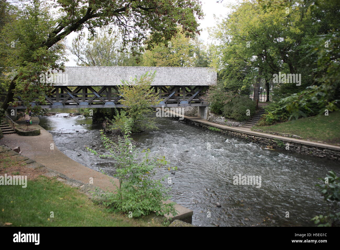 Naperville DuPage River Stock Photo - Alamy