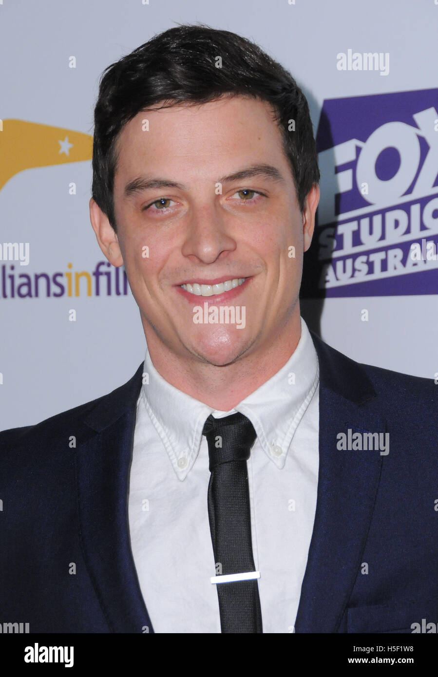 Hollywood, CA, USA. 19th Oct, 2016. 19 October 2016 - Hollywood, California. James MacKay. Australians In Film's 5th Annual Awards Gala held at NeueHouse. Photo Credit: Birdie Thompson/AdMedia Credit:  Birdie Thompson/AdMedia/ZUMA Wire/Alamy Live News Stock Photo